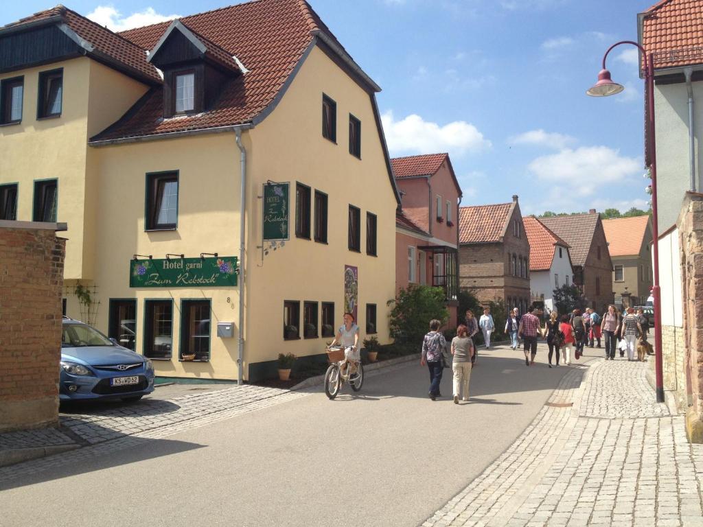 Hotel Garni Zum Rebstock Naumburg (Saale) Exterior foto